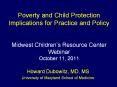 Poverty and Child Protection Implications for Practice and Policy  Midwest Children PowerPoint PPT Presentation