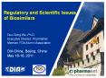 Regulatory and Scientific Issues of Biosimilars PowerPoint PPT Presentation