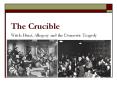 The Crucible PowerPoint PPT Presentation