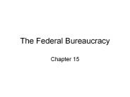 The Federal Bureaucracy
