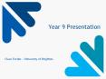 Year 9 Presentation PowerPoint PPT Presentation