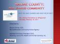 Racine County: One Shared Community PowerPoint PPT Presentation