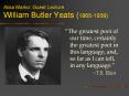 Alisa Marko: Guest Lecture William Butler Yeats (1865-1939) PowerPoint PPT Presentation