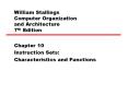William Stallings Computer Organization and Architecture 7th Edition PowerPoint PPT Presentation
