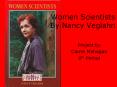 Women Scientists By Nancy Veglahn PowerPoint PPT Presentation