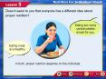 Nutrition for Individual Needs PowerPoint PPT Presentation