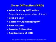 X-ray Diffraction (XRD)