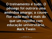 O treinamento 