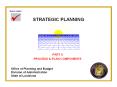 STRATEGIC PLANNING PowerPoint PPT Presentation