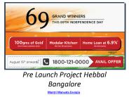 Mantri Energia New Project In Bangalore