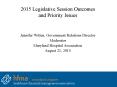 2015 Legislative Session Outcomes and Priority Issues PowerPoint PPT Presentation