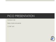 PICO PRESENTATION