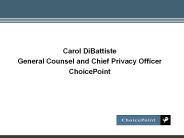 Carol DiBattiste