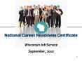 National Career Readiness Certificate PowerPoint PPT Presentation