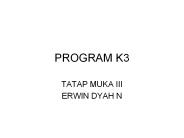 PROGRAM K3