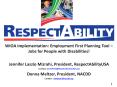 WIOA Implementation: Employment First Planning Tool  PowerPoint PPT Presentation