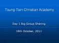 Tsung Tsin Christian Academy PowerPoint PPT Presentation