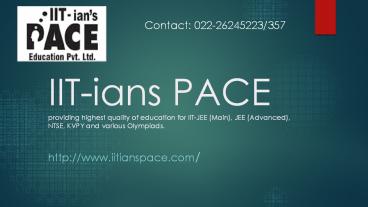 IIT-ians pace JEE training