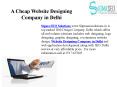 A Cheap Website Designing Company in Delhi
