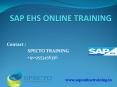 online sap ehs training classes and courses PowerPoint PPT Presentation