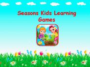 Seasons Kids Learning Games