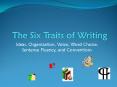 The Six Traits of Writing PowerPoint PPT Presentation