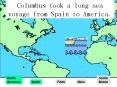 Columbus took a long sea voyage from Spain to America. PowerPoint PPT Presentation