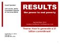 September 2014 Global National Conference Call  Theme: How to generate a $1 billion commitment PowerPoint PPT Presentation