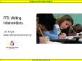 RTI: Writing Interventions  Jim Wright www.interventioncentral.org PowerPoint PPT Presentation