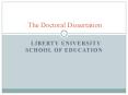 Liberty University School of Education PowerPoint PPT Presentation