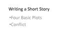 Writing a Short Story PowerPoint PPT Presentation