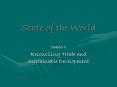 State of the World PowerPoint PPT Presentation