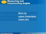 Measuring and