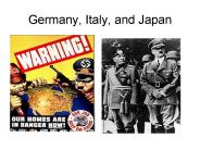 Germany, Italy, and Japan