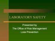 LABORATORY SAFETY