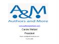 www.authorsandmore.com PowerPoint PPT Presentation