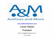 www.authorsandmore.com