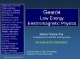 Geant4 Low Energy Electromagnetic Physics PowerPoint PPT Presentation