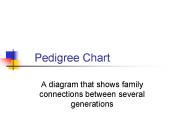 Pedigree Chart