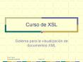 Curso de XSL PowerPoint PPT Presentation