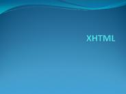 XHTML