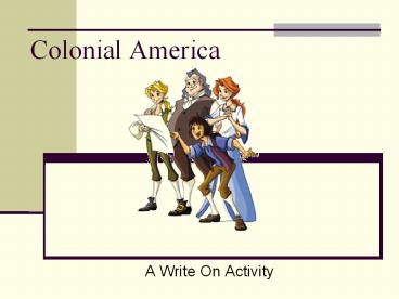 Colonial America