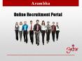 Arambha- Online Recruitment Portal PowerPoint PPT Presentation