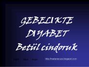 GEBELIKTE DIYABET