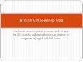 british citizenship test (1) PowerPoint PPT Presentation