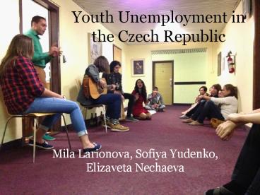 Youth%20Unemployment%20in%20the%20Czech%20Republic
