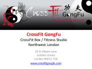 CrossFit GongFu Fitness Training Studio, Hampstead London