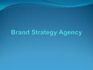 Brand Strategy Agency