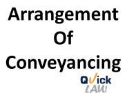 Arrangement Of Conveyancing
