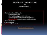 1- Cumhuriyet 